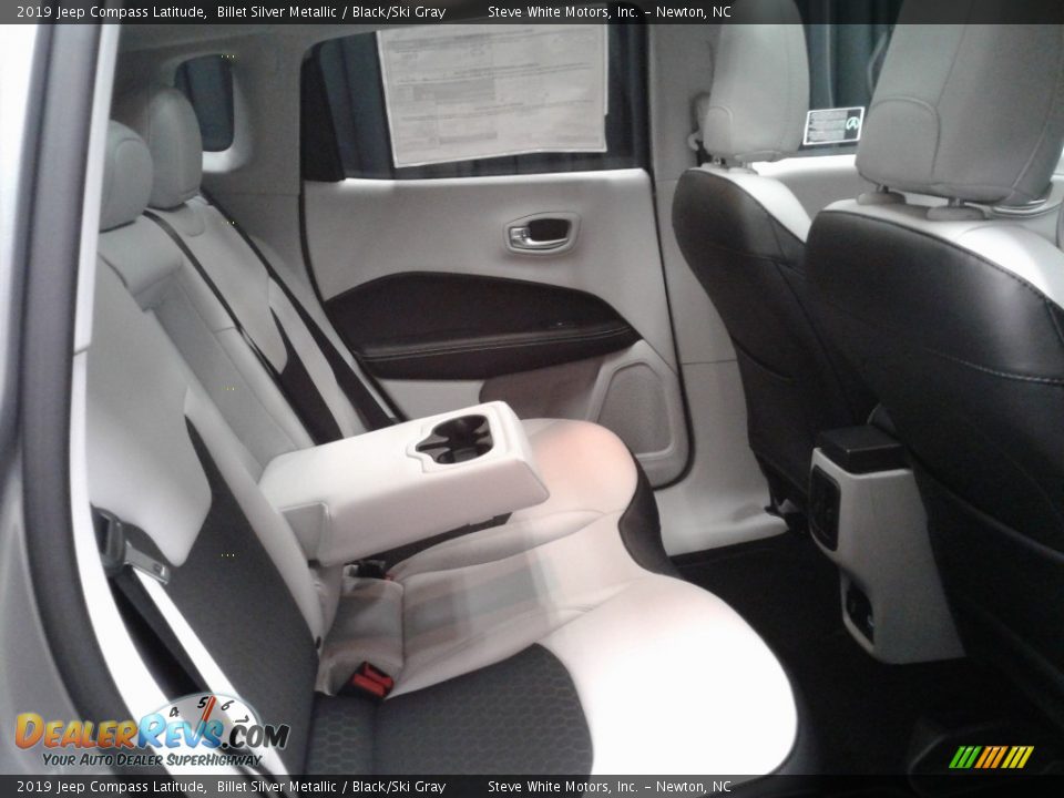 2019 Jeep Compass Latitude Billet Silver Metallic / Black/Ski Gray Photo #13