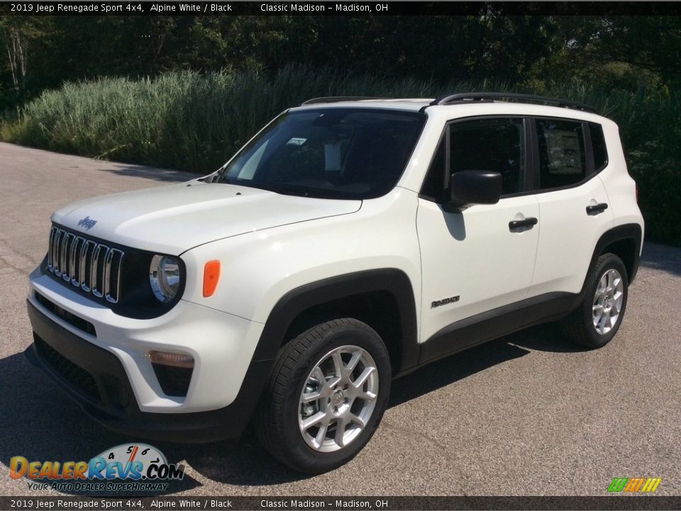 2019 Jeep Renegade Sport 4x4 Alpine White / Black Photo #5