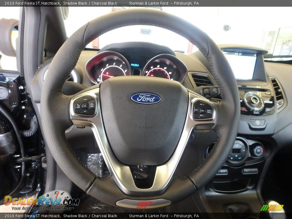 2019 Ford Fiesta ST Hatchback Steering Wheel Photo #14