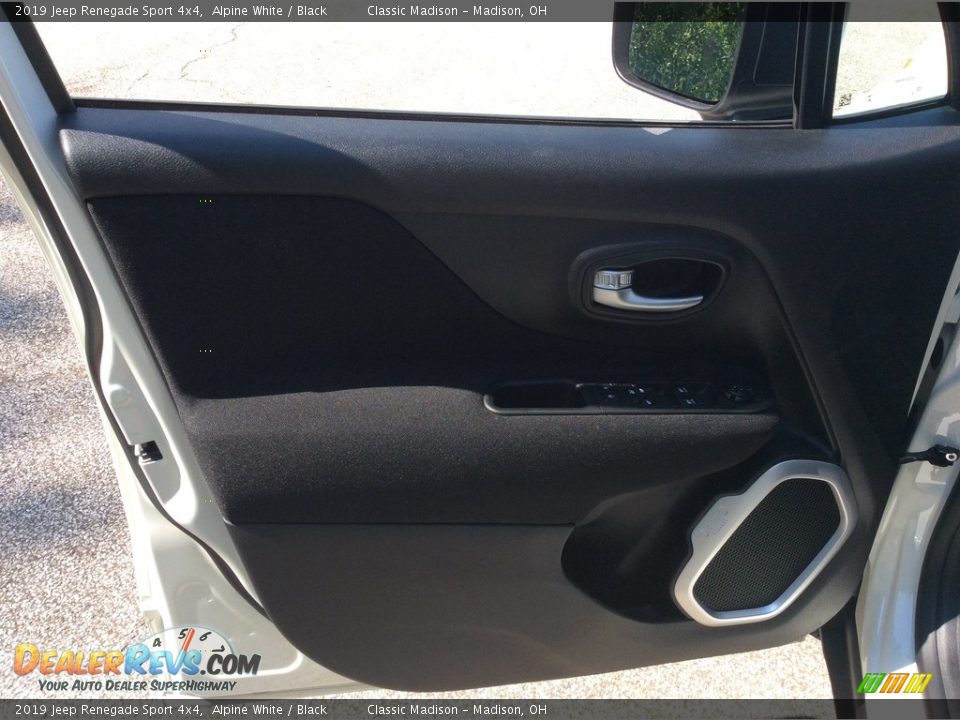 2019 Jeep Renegade Sport 4x4 Alpine White / Black Photo #10