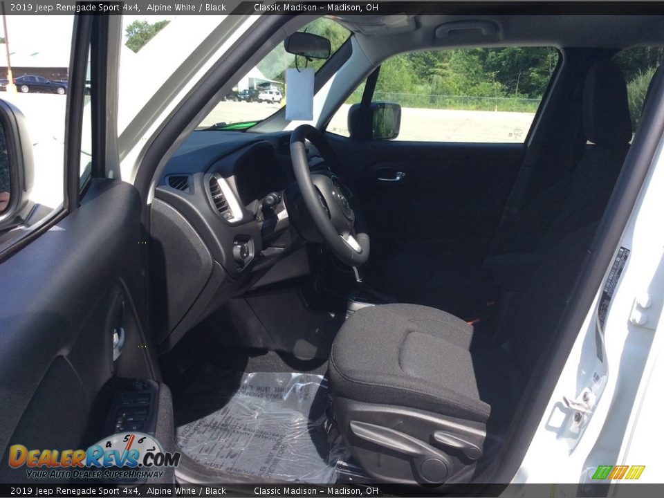 2019 Jeep Renegade Sport 4x4 Alpine White / Black Photo #11