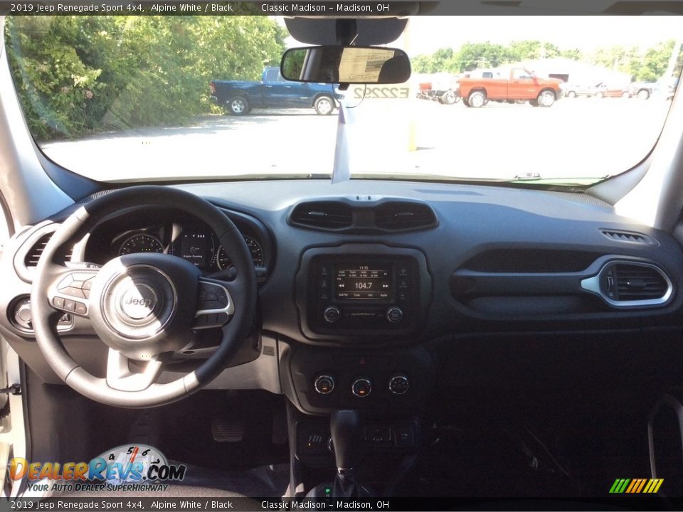 2019 Jeep Renegade Sport 4x4 Alpine White / Black Photo #12