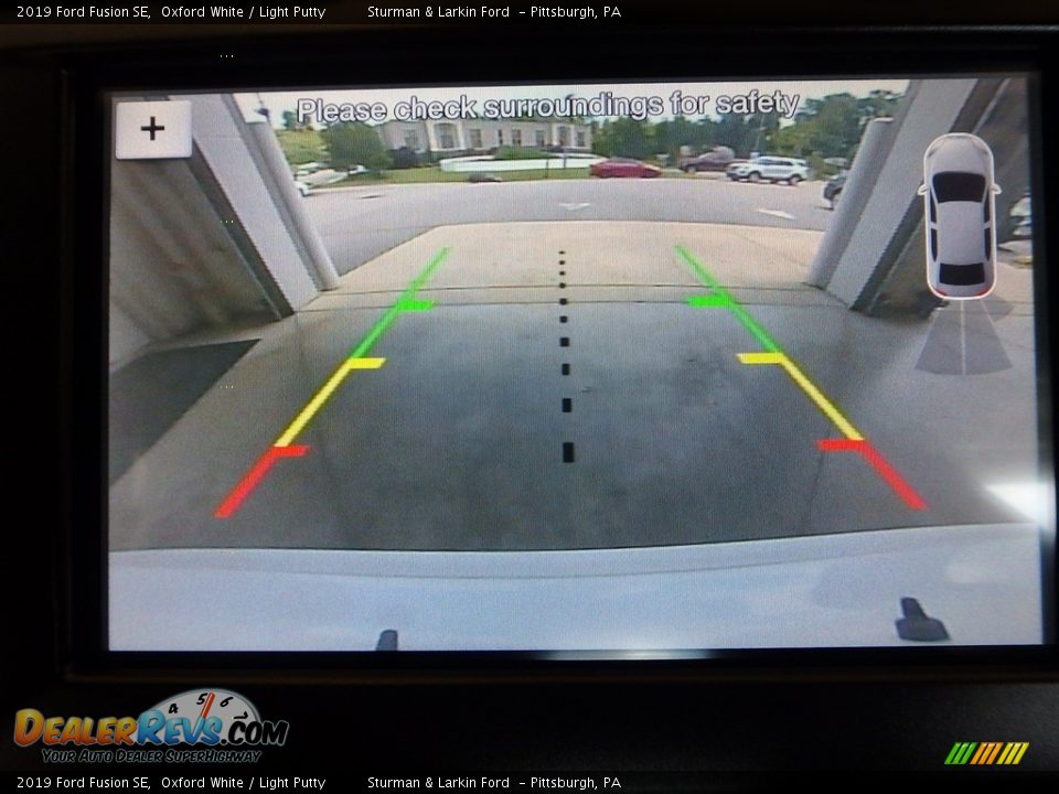 2019 Ford Fusion SE Oxford White / Light Putty Photo #12