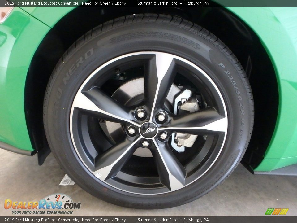 2019 Ford Mustang EcoBoost Convertible Wheel Photo #6