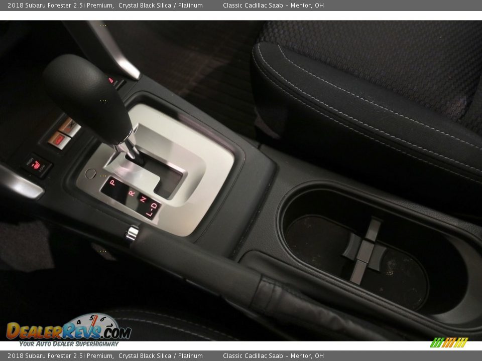 2018 Subaru Forester 2.5i Premium Crystal Black Silica / Platinum Photo #18