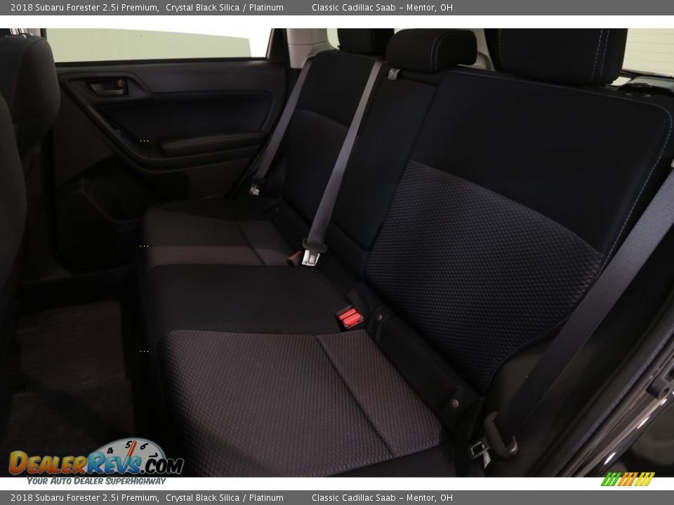 2018 Subaru Forester 2.5i Premium Crystal Black Silica / Platinum Photo #22