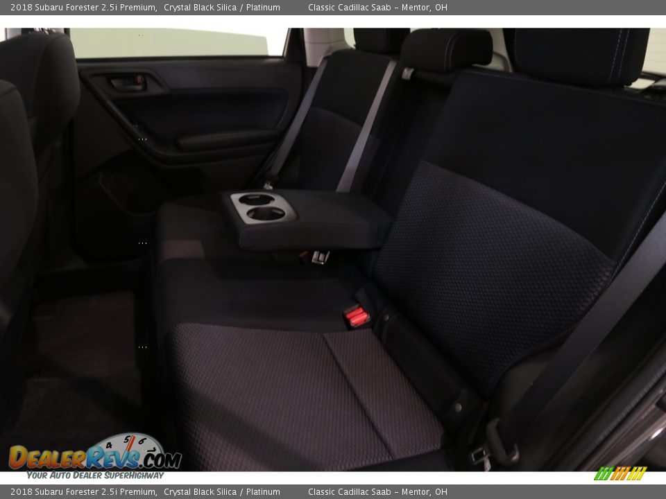 2018 Subaru Forester 2.5i Premium Crystal Black Silica / Platinum Photo #23