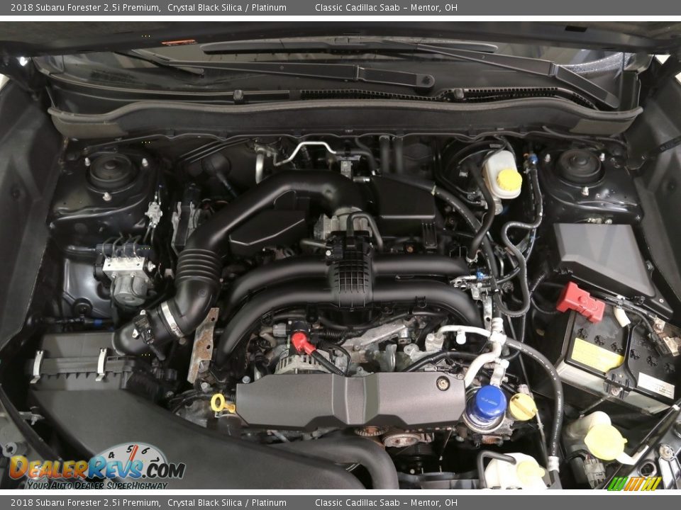 2018 Subaru Forester 2.5i Premium Crystal Black Silica / Platinum Photo #25