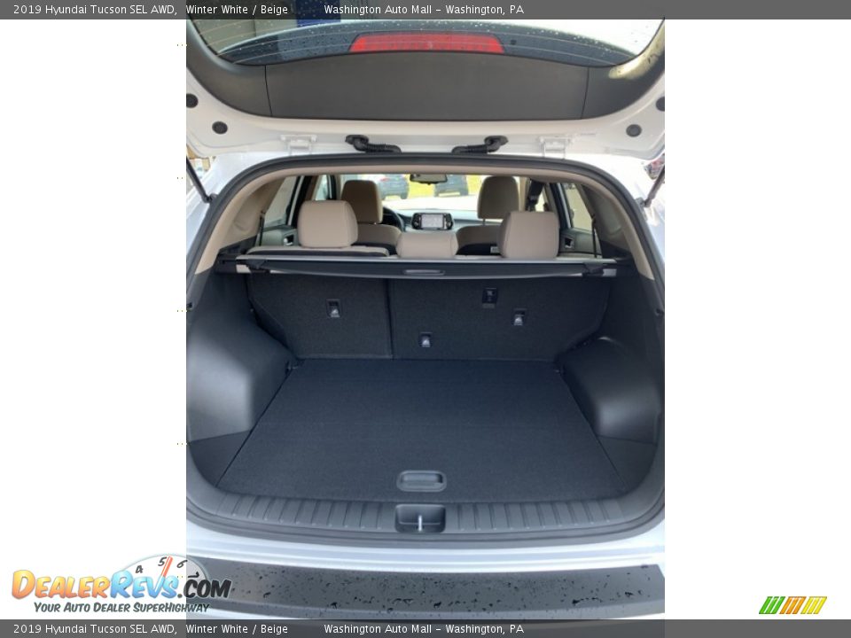2019 Hyundai Tucson SEL AWD Winter White / Beige Photo #22