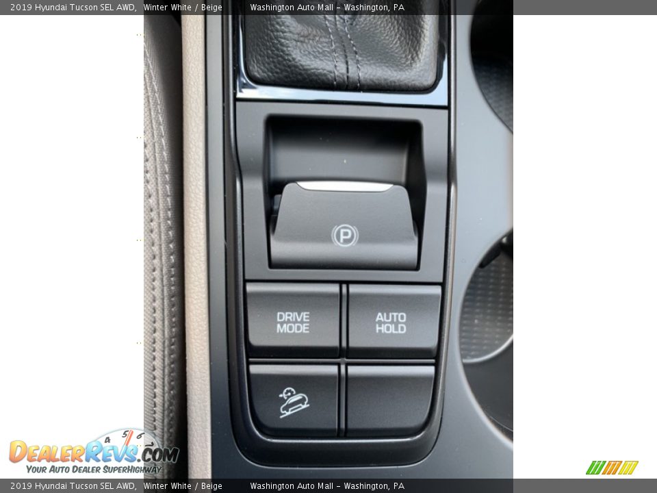 2019 Hyundai Tucson SEL AWD Winter White / Beige Photo #36
