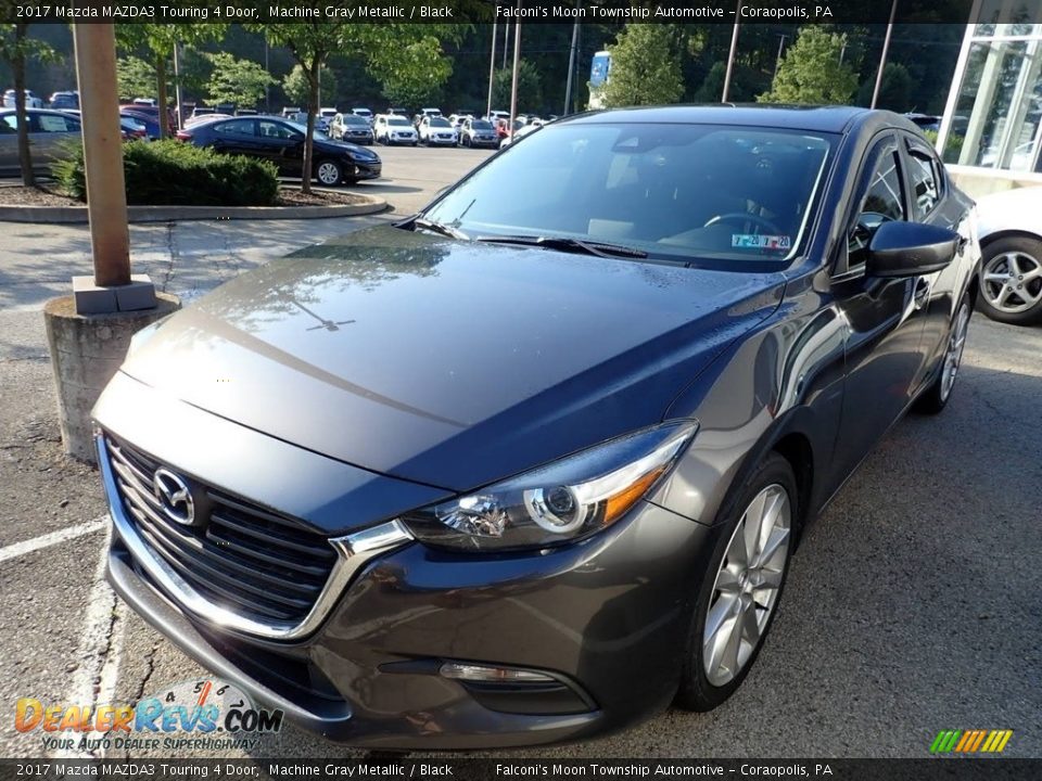 2017 Mazda MAZDA3 Touring 4 Door Machine Gray Metallic / Black Photo #1