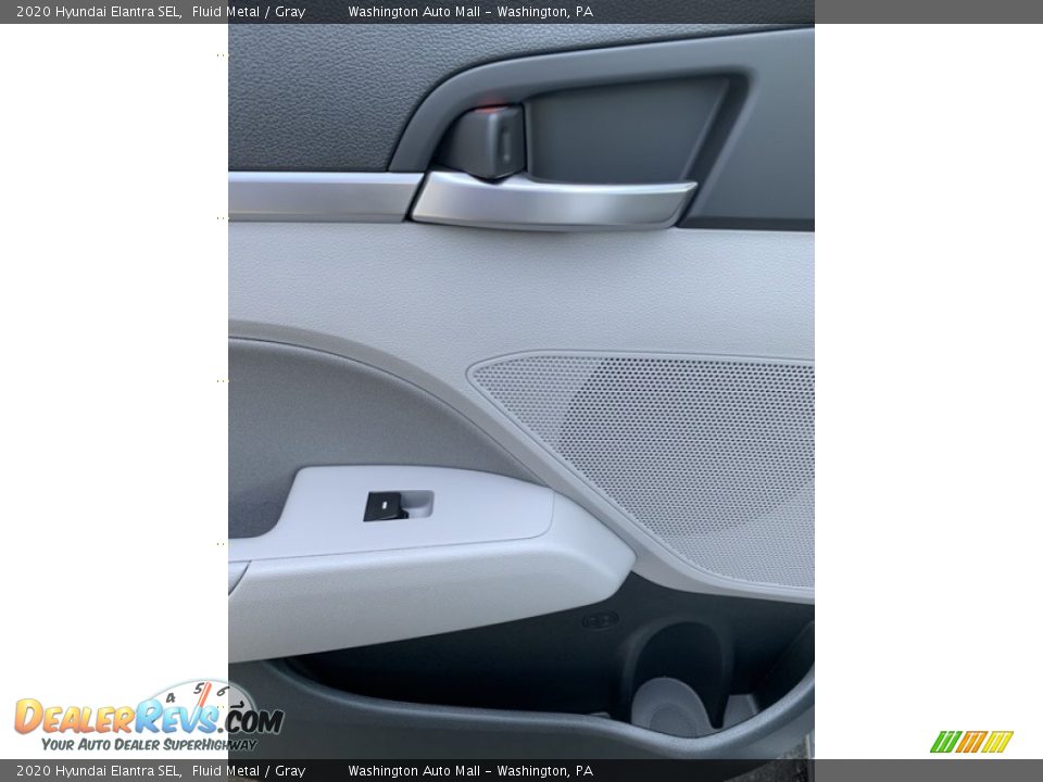 2020 Hyundai Elantra SEL Fluid Metal / Gray Photo #18