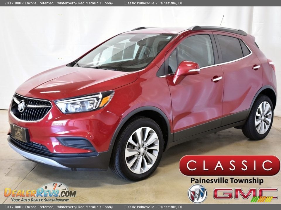 2017 Buick Encore Preferred Winterberry Red Metallic / Ebony Photo #1