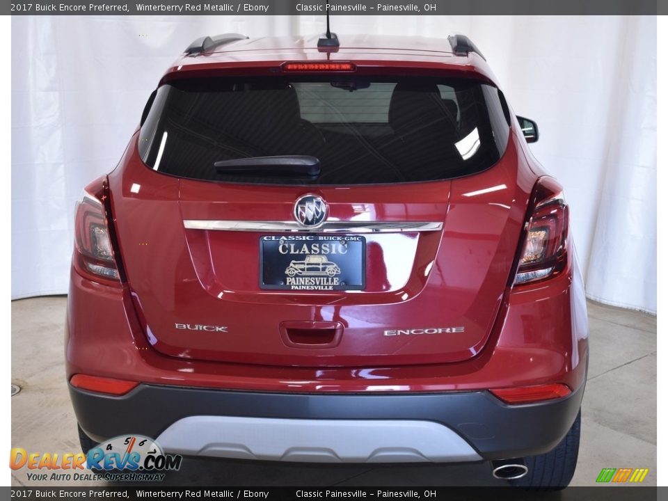 2017 Buick Encore Preferred Winterberry Red Metallic / Ebony Photo #3