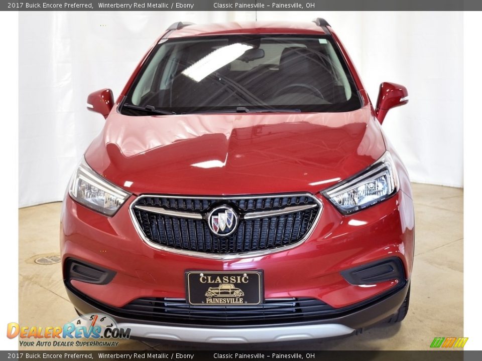 2017 Buick Encore Preferred Winterberry Red Metallic / Ebony Photo #4