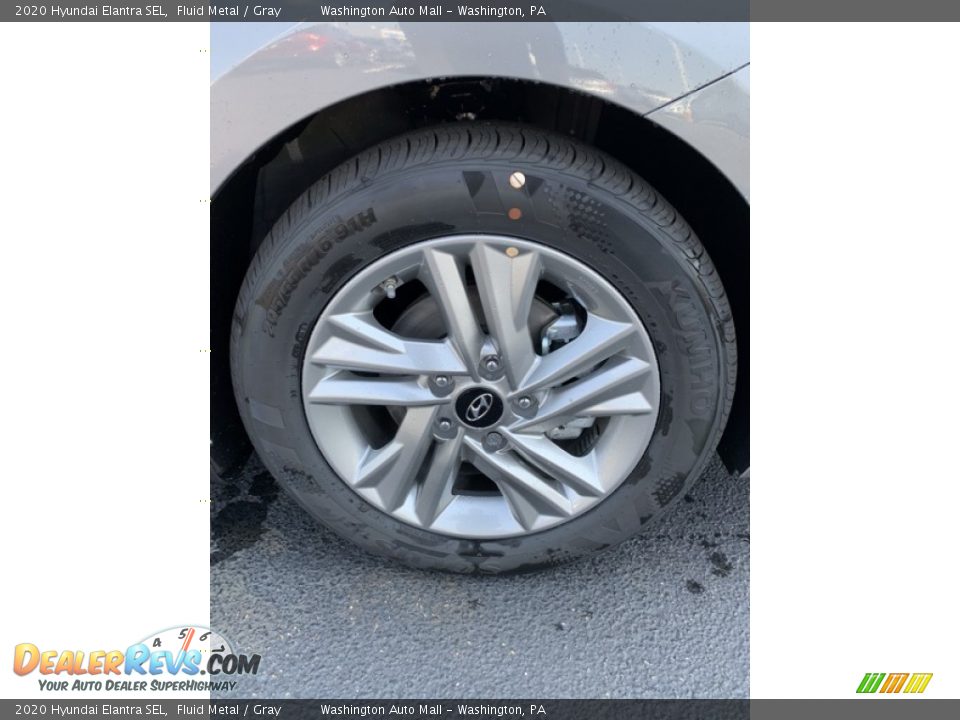 2020 Hyundai Elantra SEL Fluid Metal / Gray Photo #29