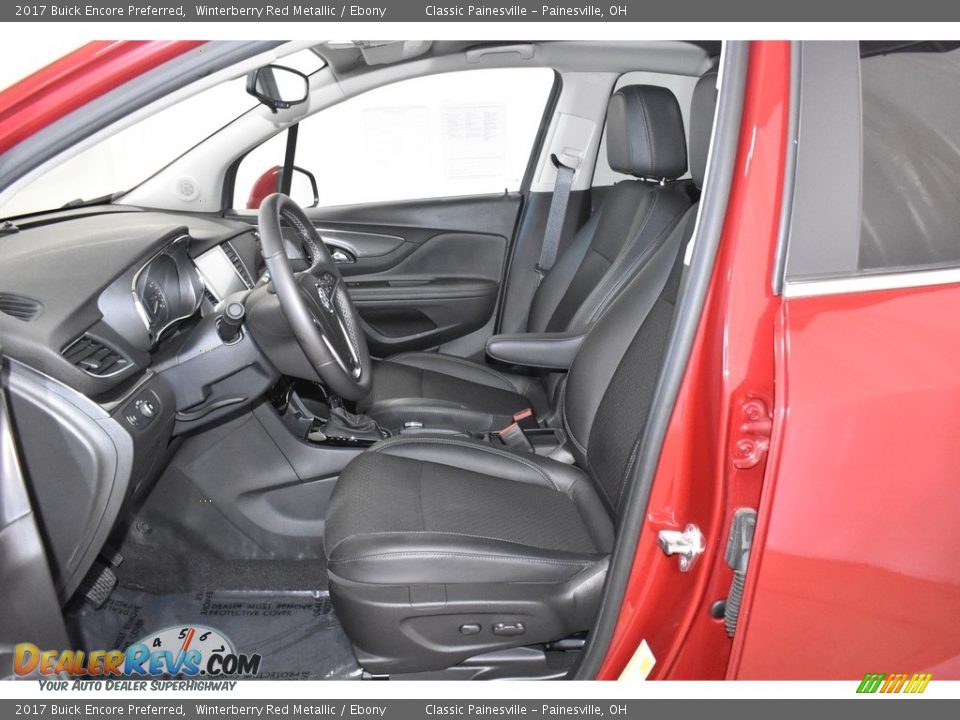 2017 Buick Encore Preferred Winterberry Red Metallic / Ebony Photo #7