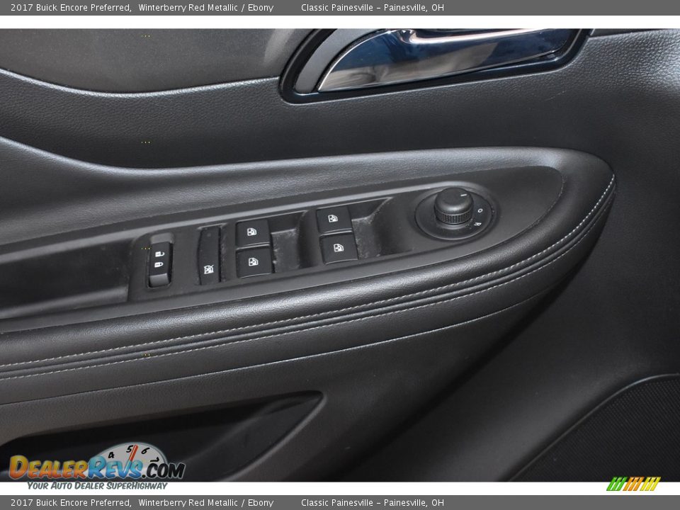 2017 Buick Encore Preferred Winterberry Red Metallic / Ebony Photo #10