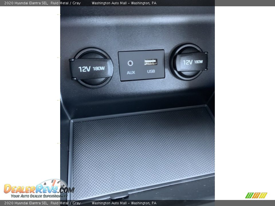 2020 Hyundai Elantra SEL Fluid Metal / Gray Photo #35
