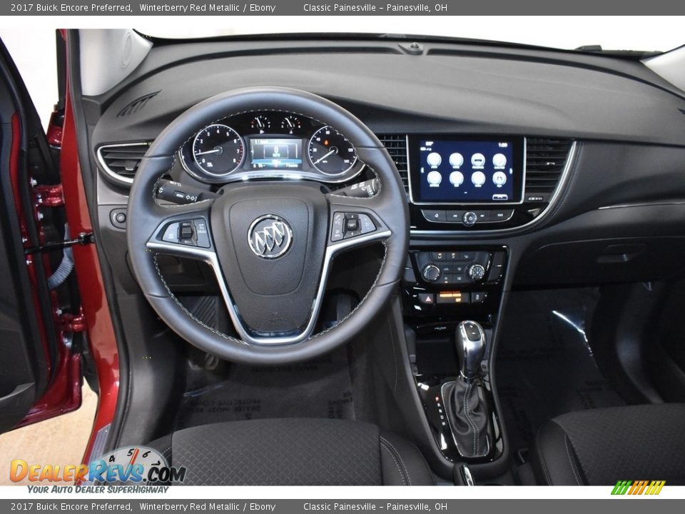 2017 Buick Encore Preferred Winterberry Red Metallic / Ebony Photo #12