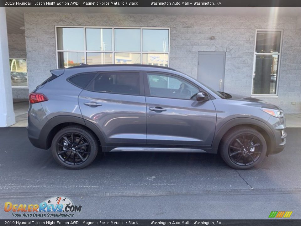 Magnetic Force Metallic 2019 Hyundai Tucson Night Edition AWD Photo #3