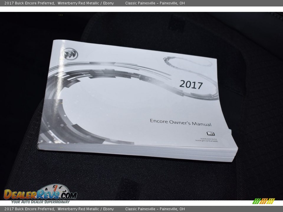 2017 Buick Encore Preferred Winterberry Red Metallic / Ebony Photo #16