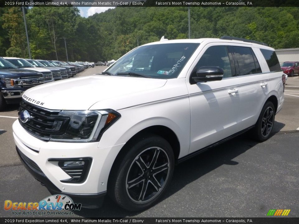 White Platinum Metallic Tri-Coat 2019 Ford Expedition Limited 4x4 Photo #5
