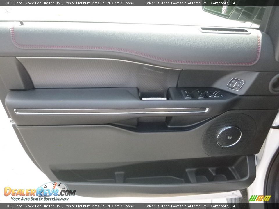 2019 Ford Expedition Limited 4x4 White Platinum Metallic Tri-Coat / Ebony Photo #11