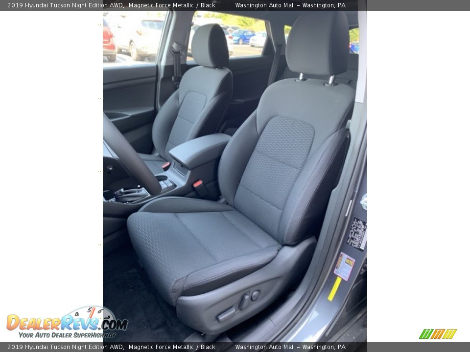 Front Seat of 2019 Hyundai Tucson Night Edition AWD Photo #15