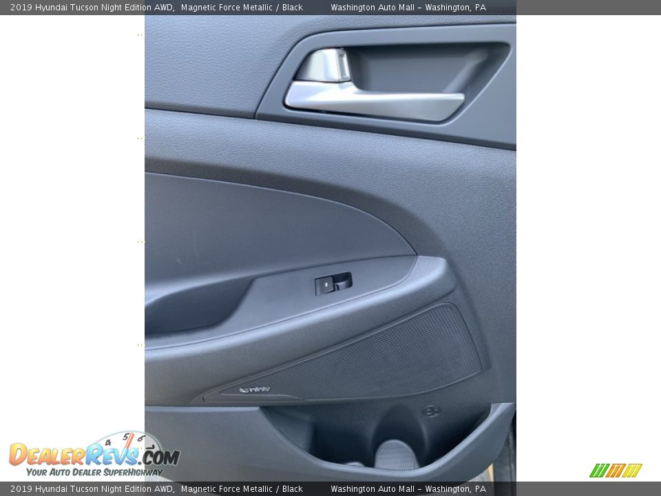 2019 Hyundai Tucson Night Edition AWD Magnetic Force Metallic / Black Photo #18