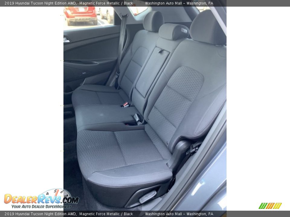 Rear Seat of 2019 Hyundai Tucson Night Edition AWD Photo #19