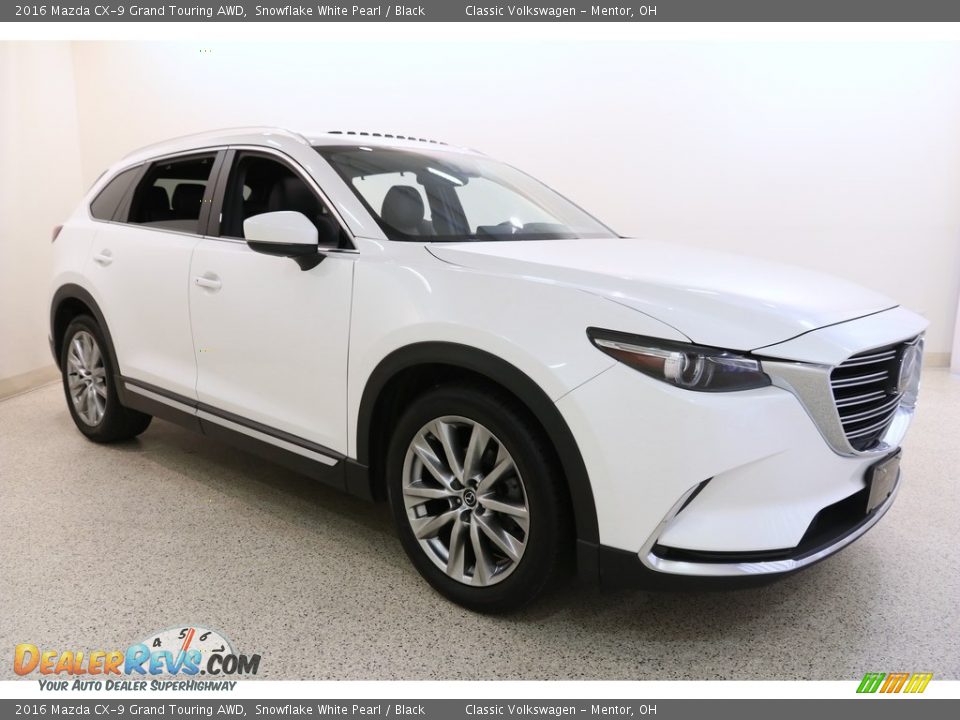 2016 Mazda CX-9 Grand Touring AWD Snowflake White Pearl / Black Photo #1