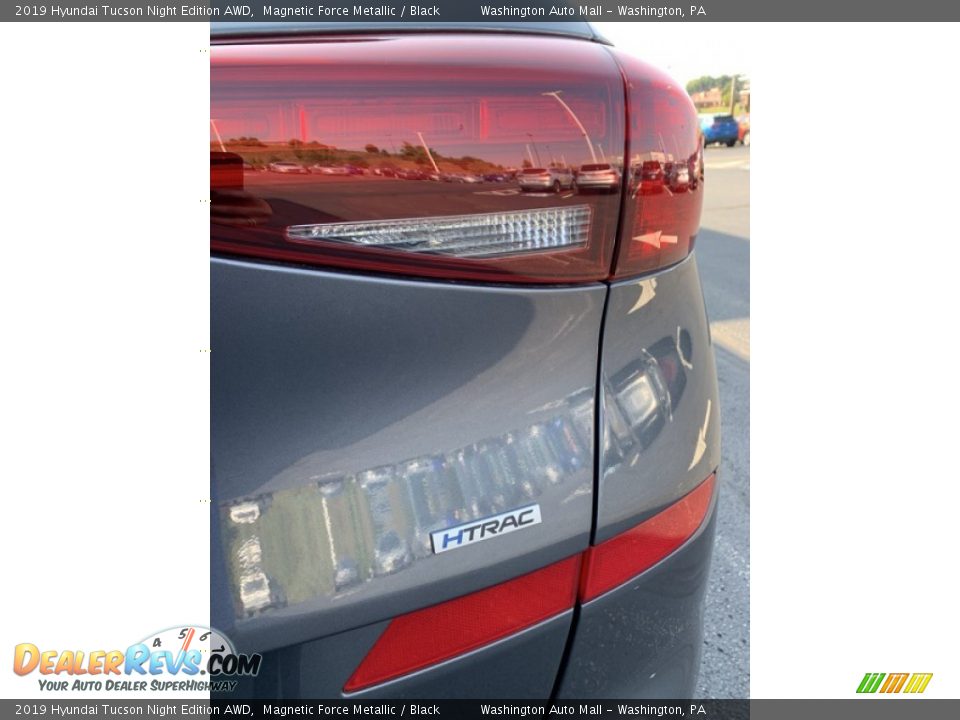 2019 Hyundai Tucson Night Edition AWD Magnetic Force Metallic / Black Photo #24