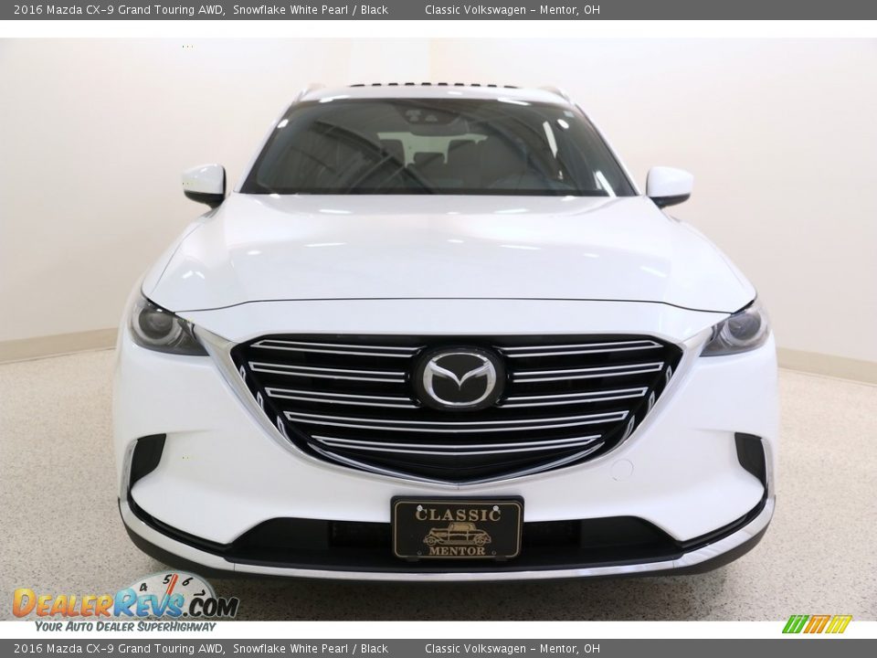 2016 Mazda CX-9 Grand Touring AWD Snowflake White Pearl / Black Photo #2