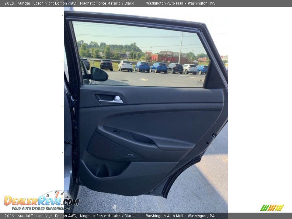 2019 Hyundai Tucson Night Edition AWD Magnetic Force Metallic / Black Photo #25