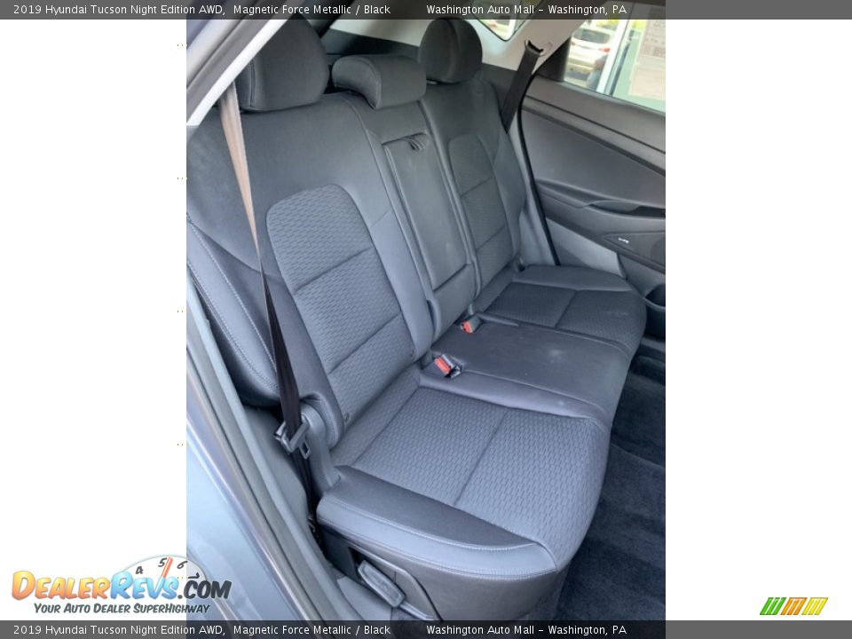 Rear Seat of 2019 Hyundai Tucson Night Edition AWD Photo #26