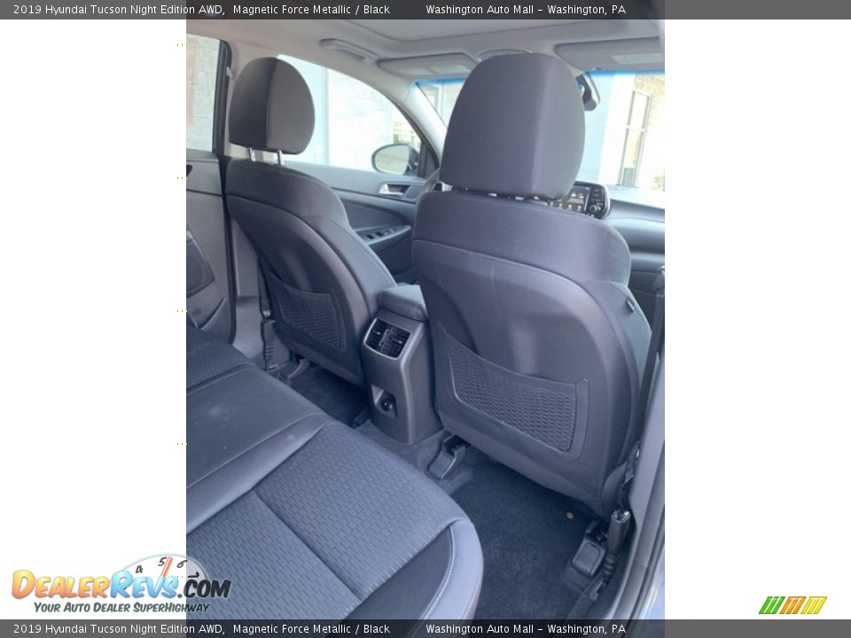 2019 Hyundai Tucson Night Edition AWD Magnetic Force Metallic / Black Photo #27