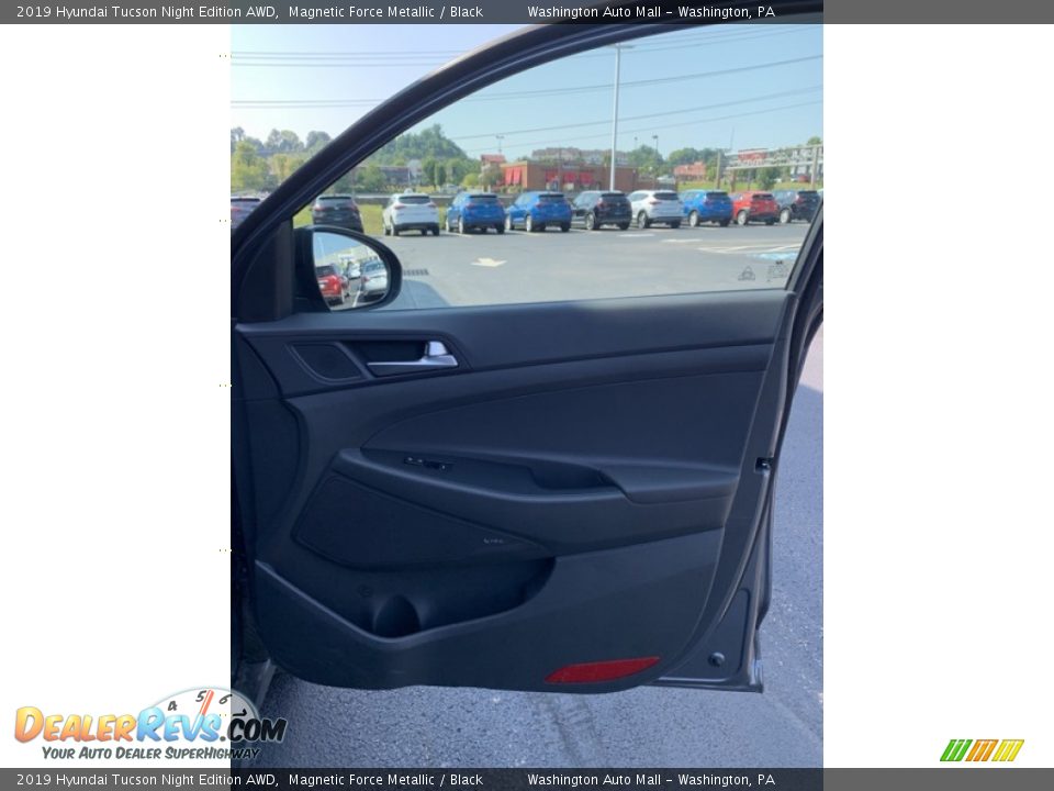 2019 Hyundai Tucson Night Edition AWD Magnetic Force Metallic / Black Photo #28