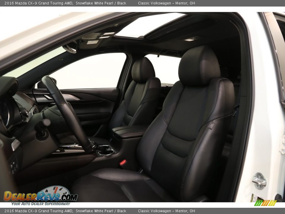 2016 Mazda CX-9 Grand Touring AWD Snowflake White Pearl / Black Photo #6
