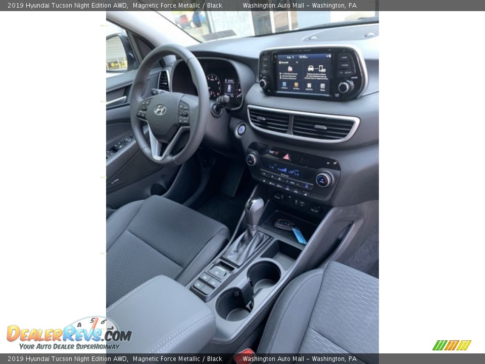 2019 Hyundai Tucson Night Edition AWD Magnetic Force Metallic / Black Photo #30