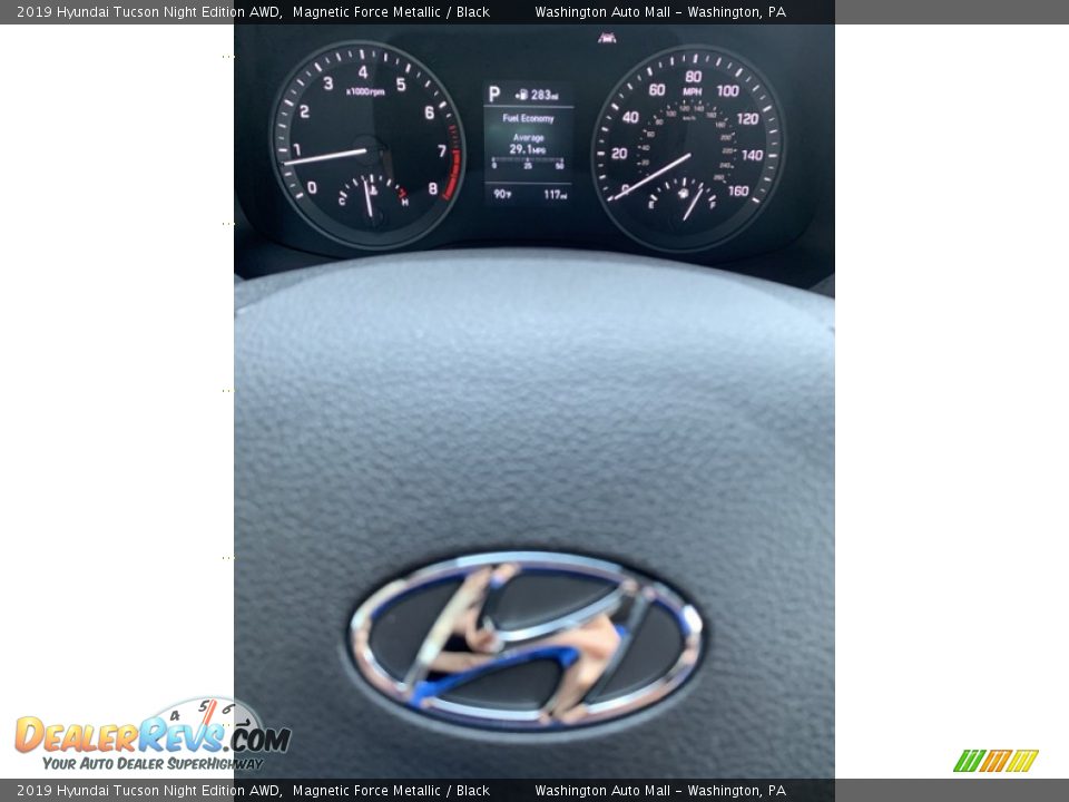 2019 Hyundai Tucson Night Edition AWD Gauges Photo #32