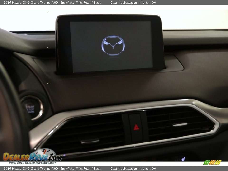 2016 Mazda CX-9 Grand Touring AWD Snowflake White Pearl / Black Photo #11