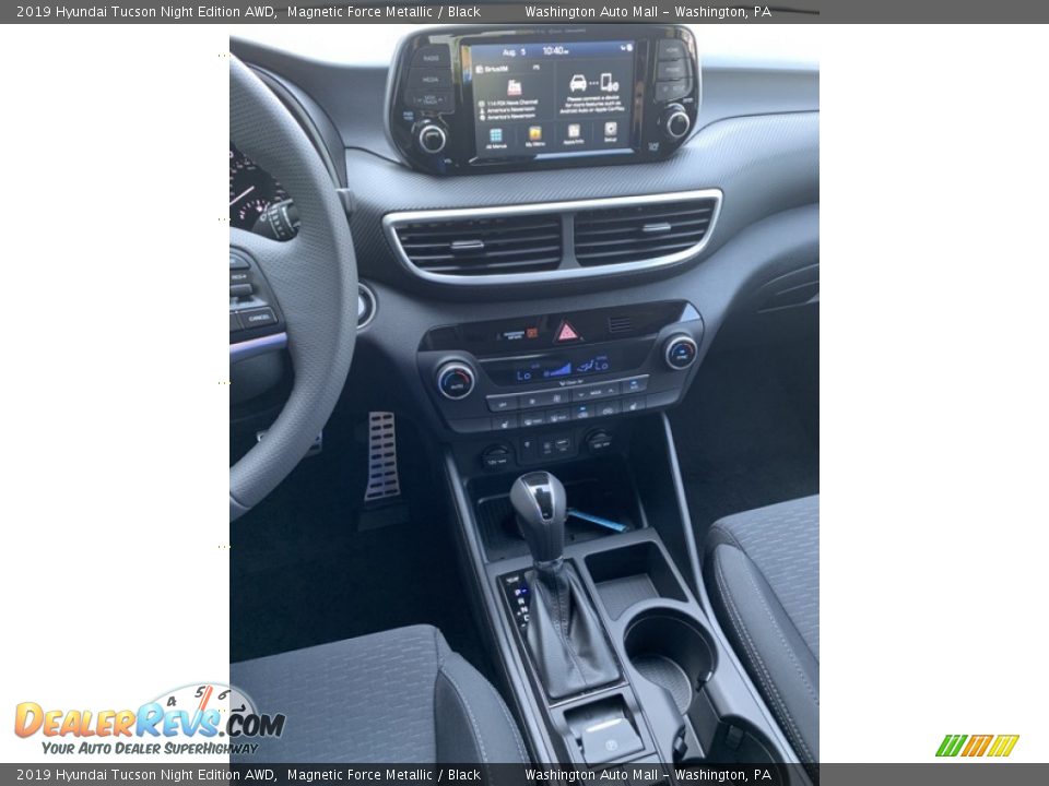 2019 Hyundai Tucson Night Edition AWD Magnetic Force Metallic / Black Photo #33