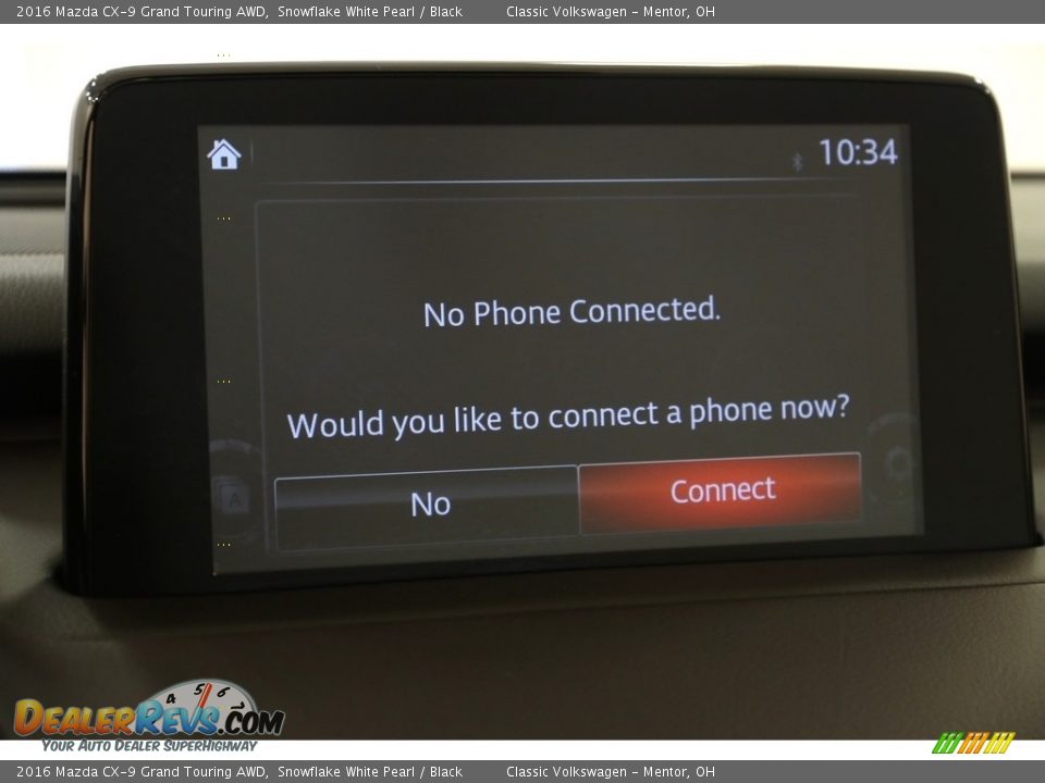 2016 Mazda CX-9 Grand Touring AWD Snowflake White Pearl / Black Photo #13