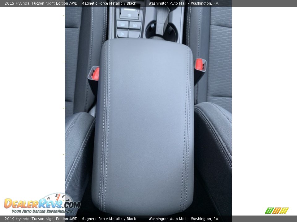 2019 Hyundai Tucson Night Edition AWD Magnetic Force Metallic / Black Photo #36