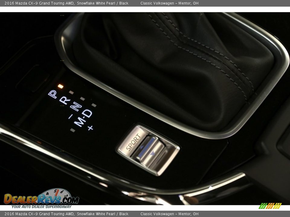 2016 Mazda CX-9 Grand Touring AWD Snowflake White Pearl / Black Photo #20