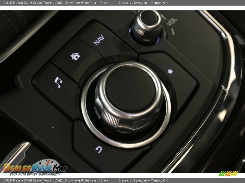 2016 Mazda CX-9 Grand Touring AWD Snowflake White Pearl / Black Photo #21