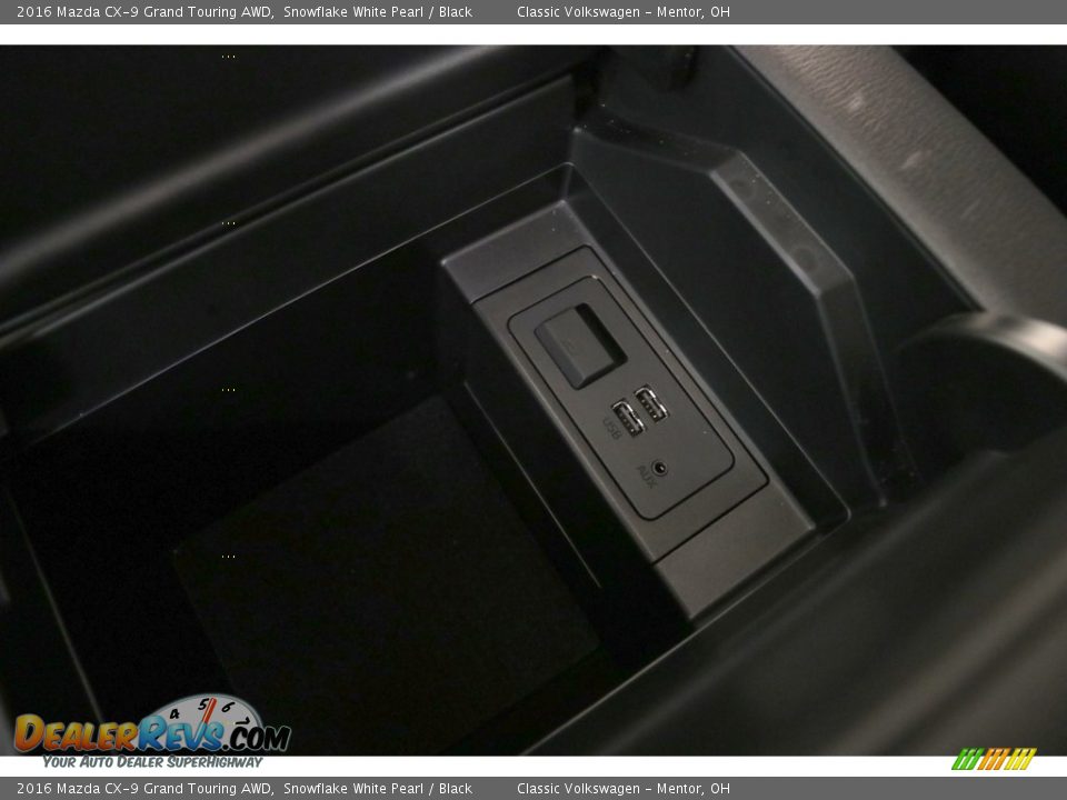 2016 Mazda CX-9 Grand Touring AWD Snowflake White Pearl / Black Photo #23