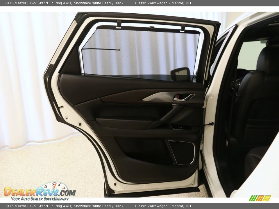 2016 Mazda CX-9 Grand Touring AWD Snowflake White Pearl / Black Photo #27