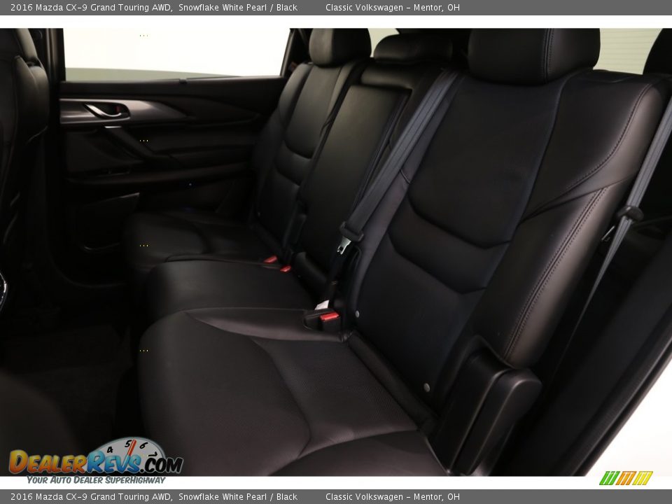 2016 Mazda CX-9 Grand Touring AWD Snowflake White Pearl / Black Photo #28